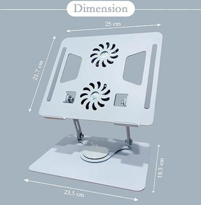 Laptop Stand With Dual Fan - 5 - CJ