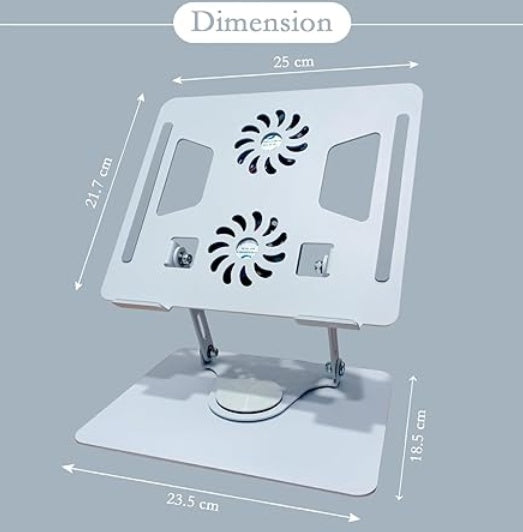 Laptop Stand With Dual Fan - 5 - CJ