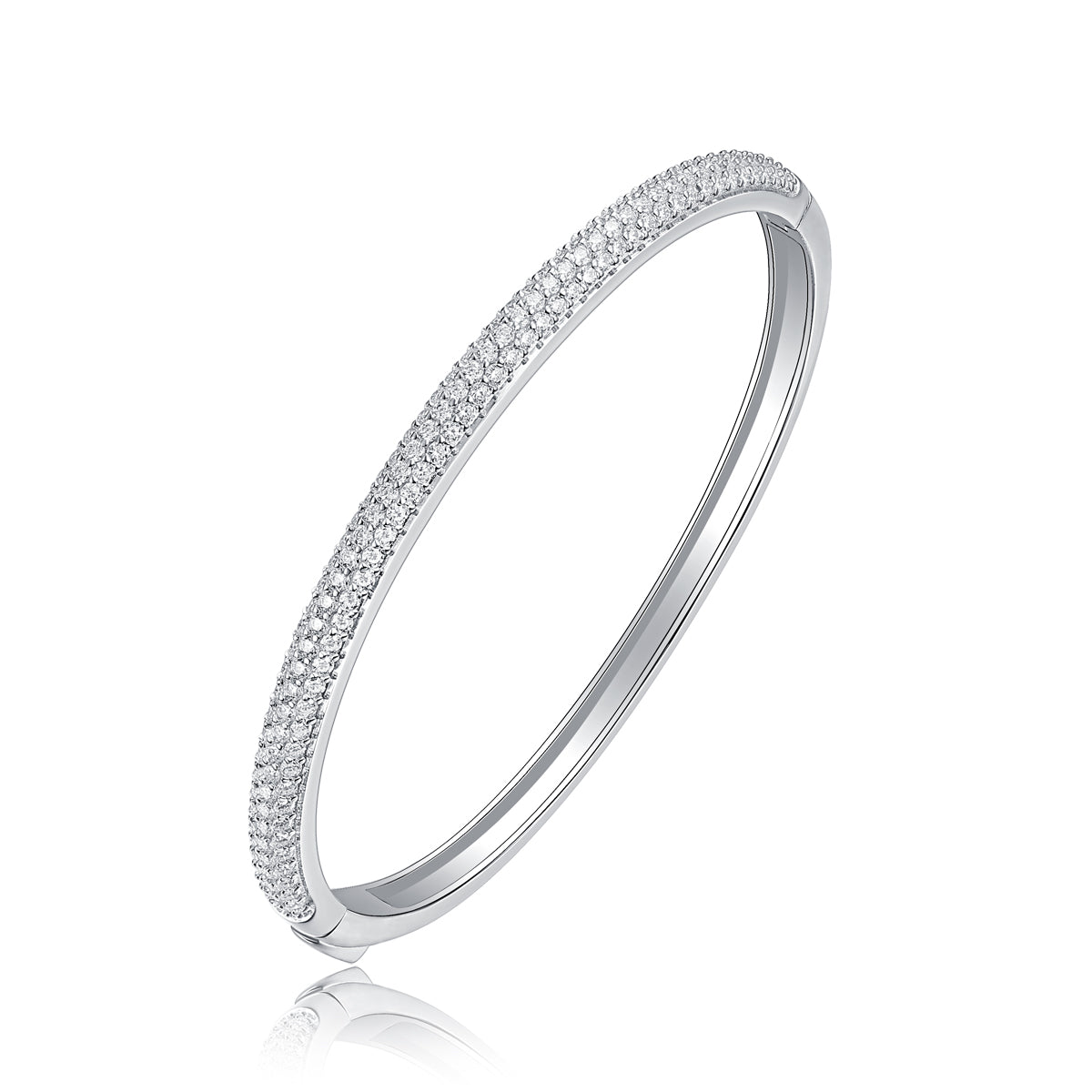 1Monologue Luxury Fashion Set Mosan Diamond S925 Silver Bracelet Prohibit TikTok sales - 5 - CJ