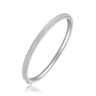 1Monologue Luxury Fashion Set Mosan Diamond S925 Silver Bracelet Prohibit TikTok sales - 5 - CJ