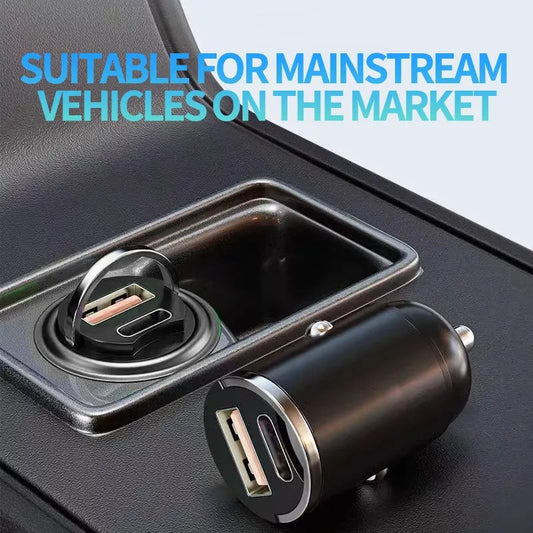 The Car Mini Charger Is Small And Does Not Take Up Space, Which Is Super Practical, Suitable For Multiple Models, And Super Efficient Charging. - 5 - cjdropshipping