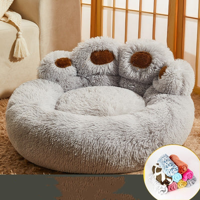 Kennel Warm Medium Large Dog Corgi Golden Retriever Bed Fleece - lined Sofa Mattress - 0 - CJ
