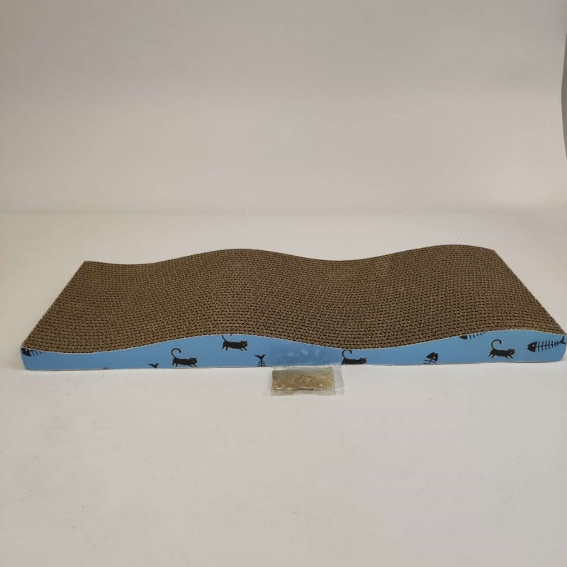 Medium, Wavy Grab Plate, Cat Scratching Post - 5 - CJ