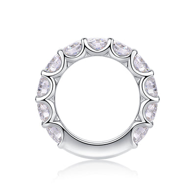 1Dazzling Moments - A Fashionable And Luxurious Jewelry Accessory Set With Moissanite S925 Sterling Silver And Platinum - plated Diamond Prohibit TikTok sales - 5 - CJ
