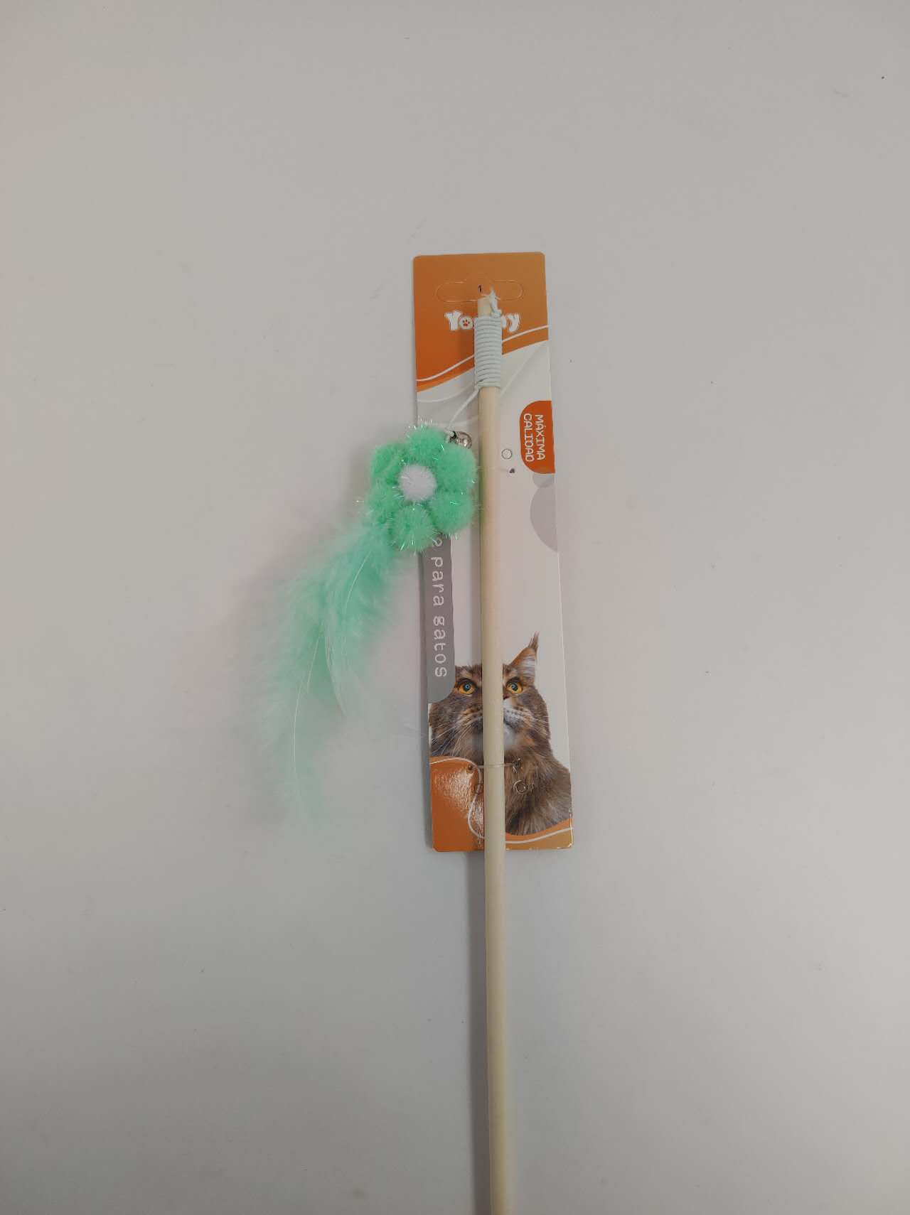 Wooden Pole Small Flower, Cat Teasing Stick - 5 - CJ