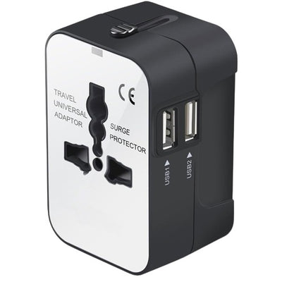 Travel Adapter, Worldwide All In One Universal Travel Adapter Wall Charger AC Power Plug Adapter Wi - 5 - CJ