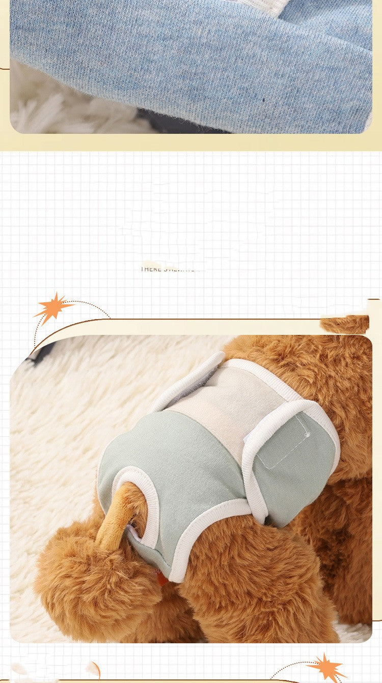 Dog Physical Safety Pants Comfortable Breathable Pure Cotton - 0 - CJ