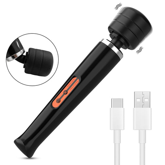Magic Massager Wand Vibration 10 Speeds Vibrating Massage Full Body Magic Therapy Motor - 5 - CJ