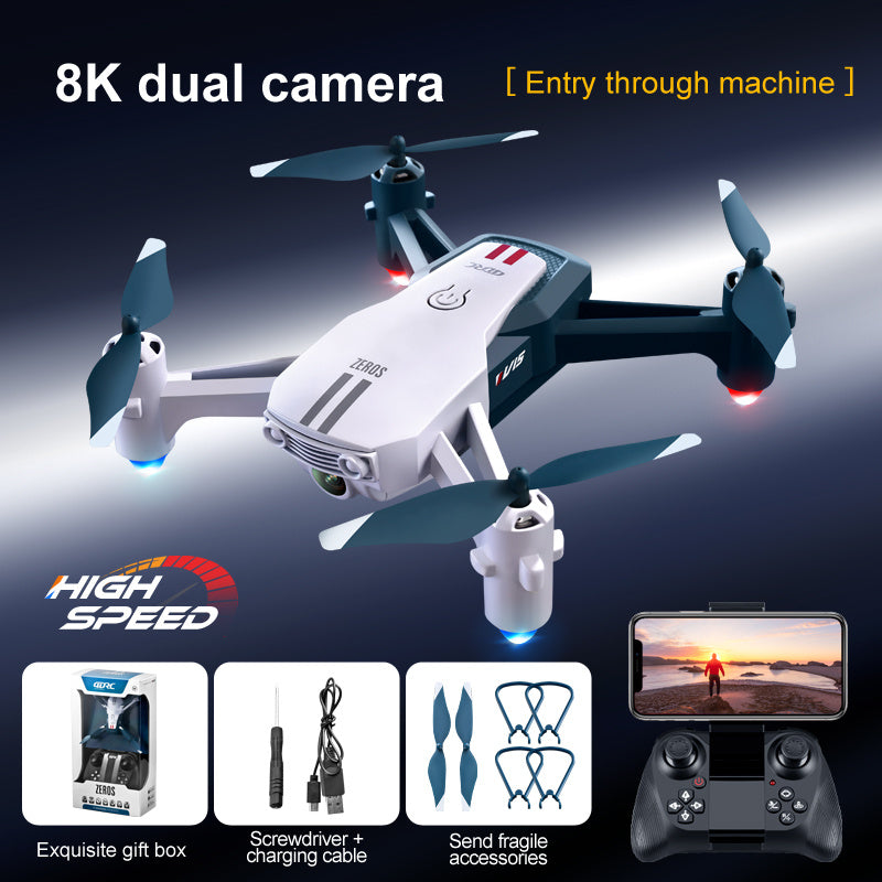AU 2025 4DRC V15 Rc Drone With 6K High-definition Camera Rc Quadcopte Beginner Drone ,2 BATTERY