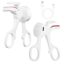 2Pcs Heated Eyelash Curler Electric USB Rechargeable Eyelash Curler Anti Burn Compact With Comb Heat Up Fast Within 8S For All Eye Shapes For Women Make Up Gift Travel Valentine Mother Day - 5 - CJ
