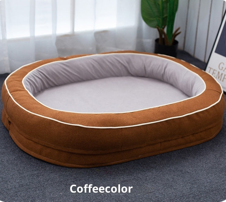 Kennel Four Seasons Universal Oval Large Removable Pet Bed - 0 - CJ