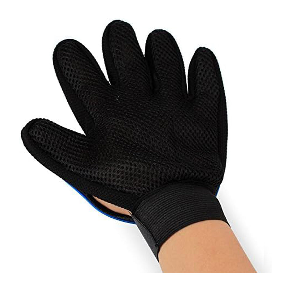 1 Pair Pet Grooming Cat Dog Rabbits Horse Gloves Pet Brush Glove Premium De - Shedding Glove - 5 - CJ