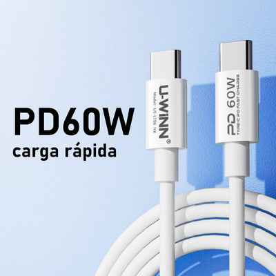 L706 USB - C To USB - C Cable PD 60W 1M White USB 3.0 UWINN - 5 - CJ