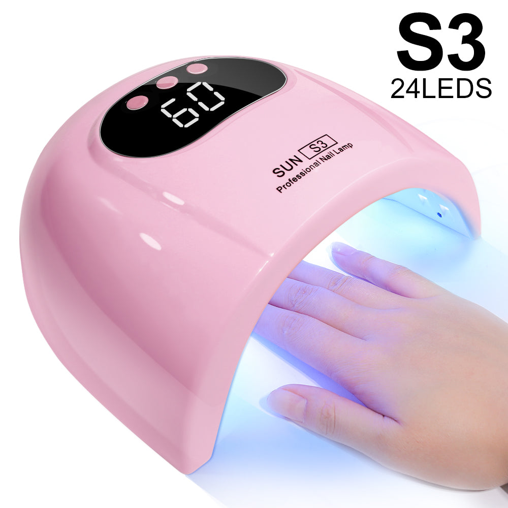 UV Nail Lamp, UV Light For Gel Nails LED Nail Dryer With 3 Timer, Smart Sensor, LCD Display Fast Curing Gel Nail Polish Nail Art Tools Manicure Accessories - 5 - CJ