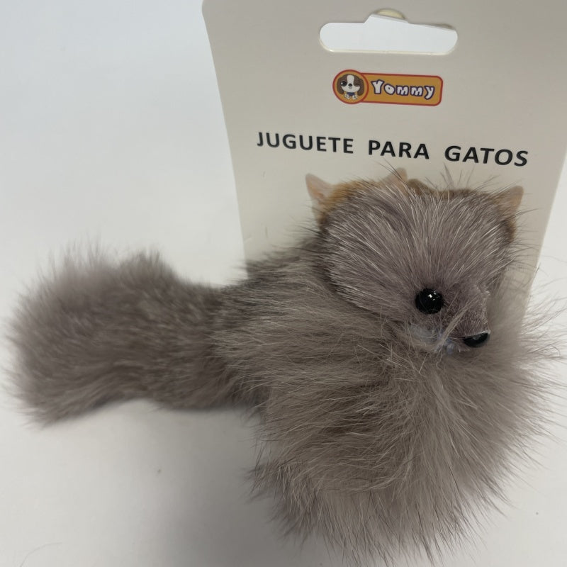 Cat Toy - A Fox With Real Hair