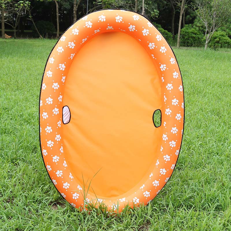 Dog Swimming Pool Inflatable Hammock Pets Pool Floating Bed Spring Summer Swimming Ring - 0 - CJ