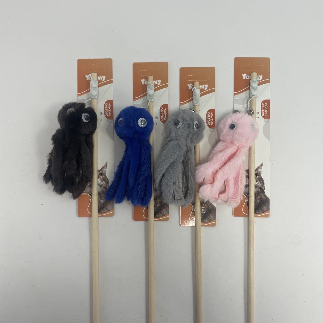 Small Octopus Cat Toy - 5 - CJ