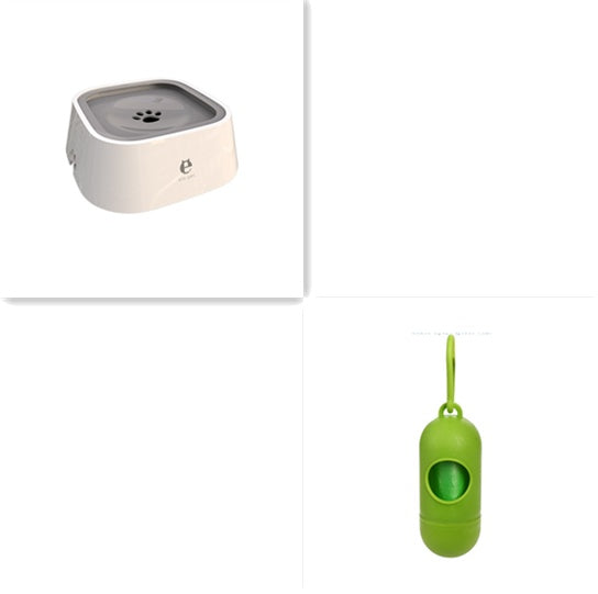 Non - wet Mouth Dog Bowl, Floating Bowl, Anti - overturning - 0 - CJ - B set - CJJJCWGY00623 - B set