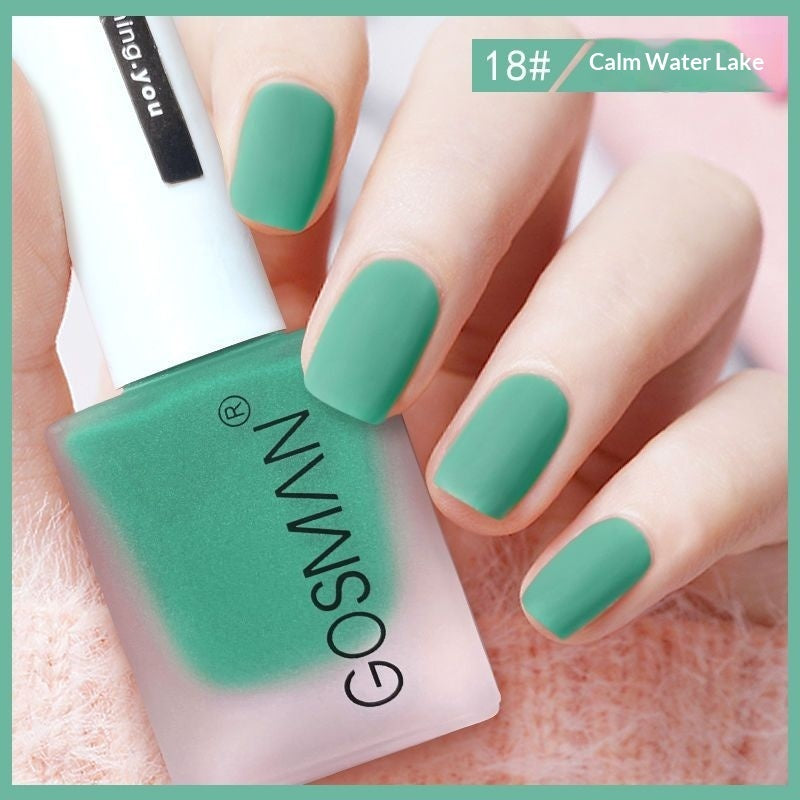 Quick - dry Matte Nail Polish, Non - peel - 0 - CJ
