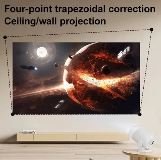 LED - Ultra HD WiFi 6 Smart Projector - 5 - CJ