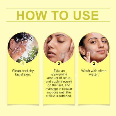 West&Month Facial Scrub, Gently Cleanses Facial Skin, Exfoliates, Moisturizes, Moisturizes And Brightened - 5 - CJ