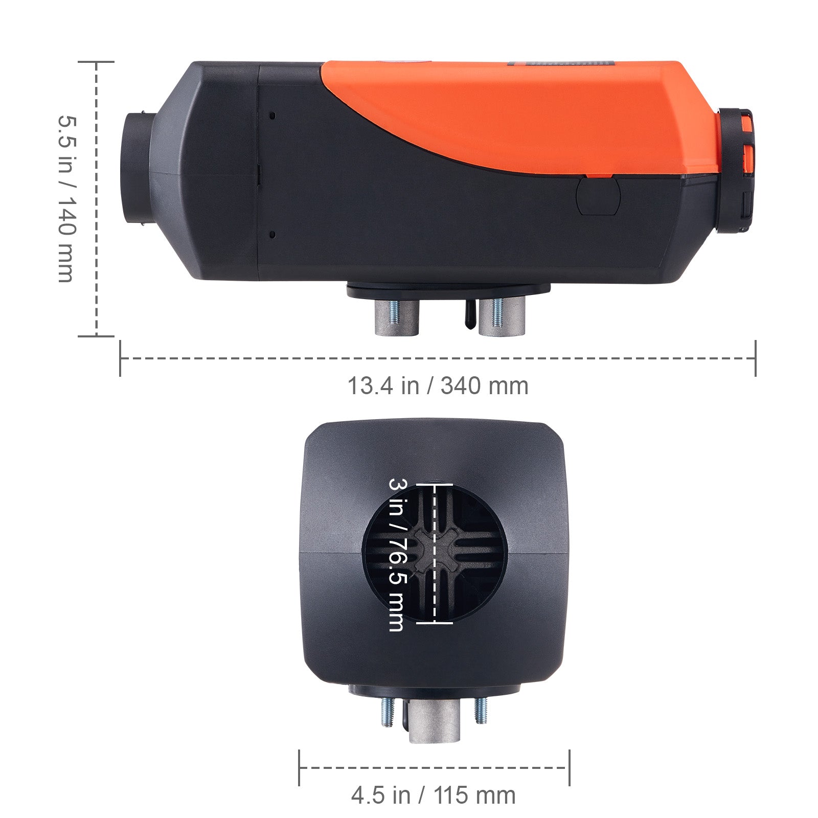 Air Heater 12V 2KW Bluetooth App LCD Display For Car Bus RV Indoors - 5 - cjdropshipping