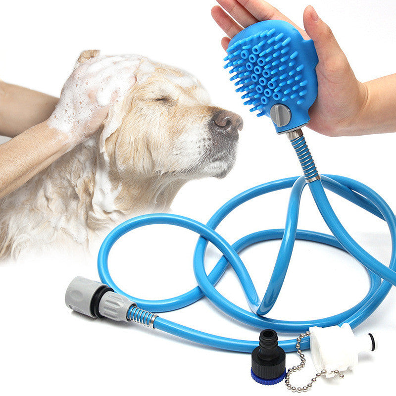 Pet Cleaning Supplies Outdoor Shower Bath Brush Dog - 0 - CJ