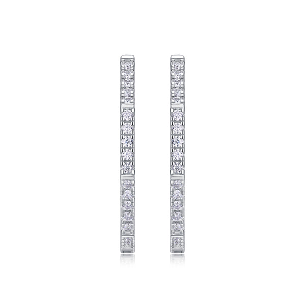 1Modern Star Ring - Fashionable Earrings And Stud Jewelry Set With Moissanite S925 Sterling Silver And Platinum - plated Diamonds Prohibit TikTok sales - 5 - CJ