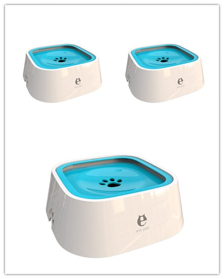 Non - wet Mouth Dog Bowl, Floating Bowl, Anti - overturning - 0 - CJ - Blue3pcs - CJJJCWGY00623 - Blue3pcs