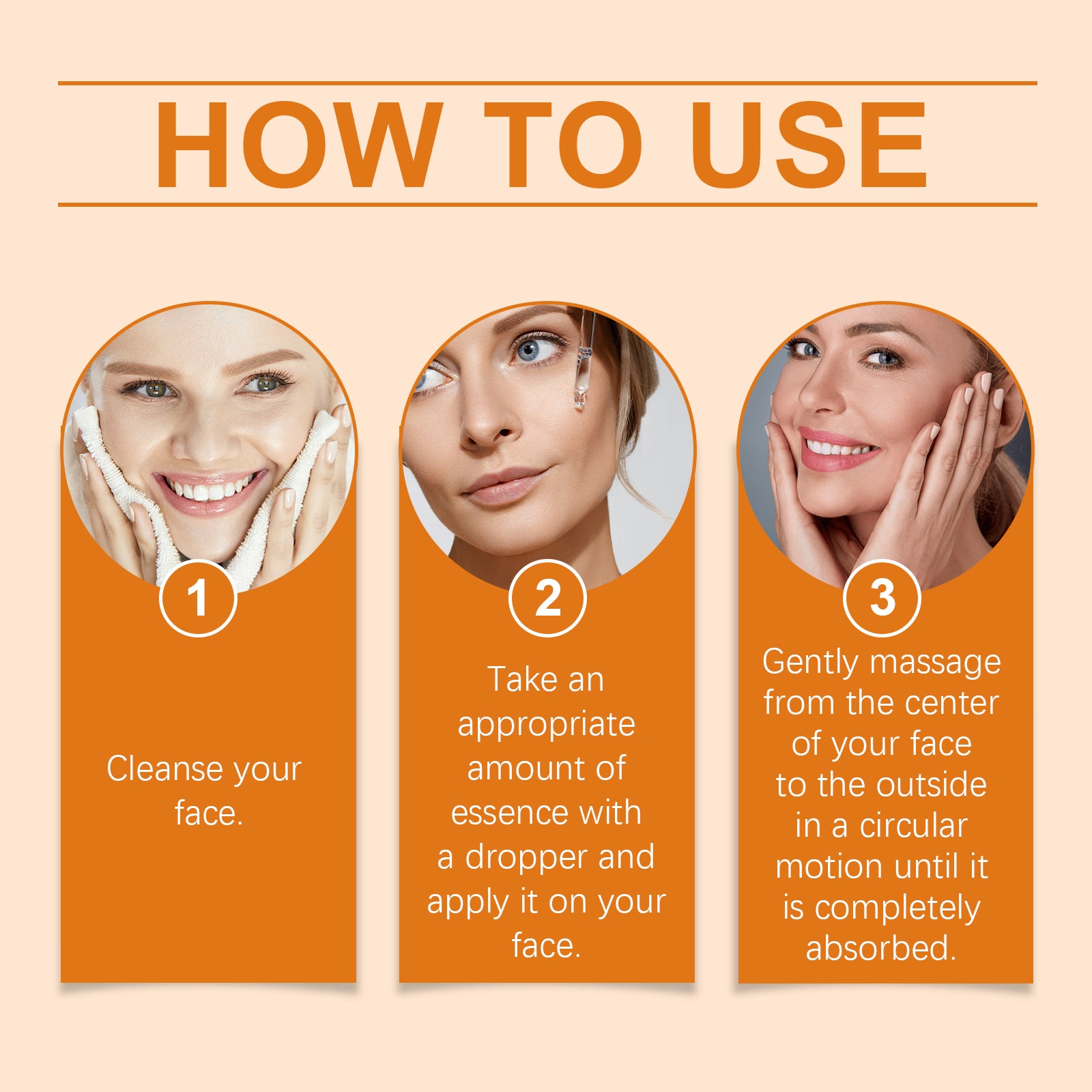 Ouhoe Vitamin C Brightening Essence Hydrates, Tightenes And Tightenes Delicate Skin And Pores - 5 - CJ