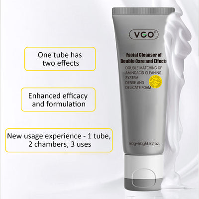 Facial Cleanser Of Double Care And Effets - 5 - CJ