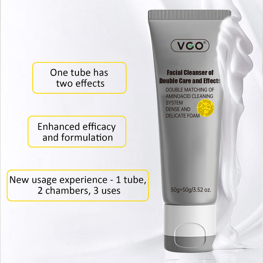 Facial Cleanser Of Double Care And Effets - 5 - CJ