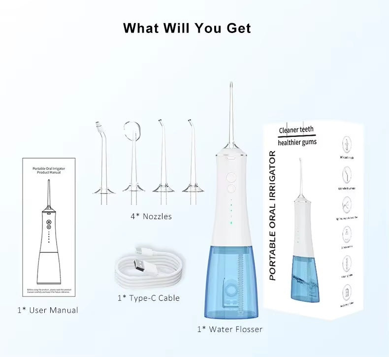Water Flosser, Clean Teeth - 5 - CJ