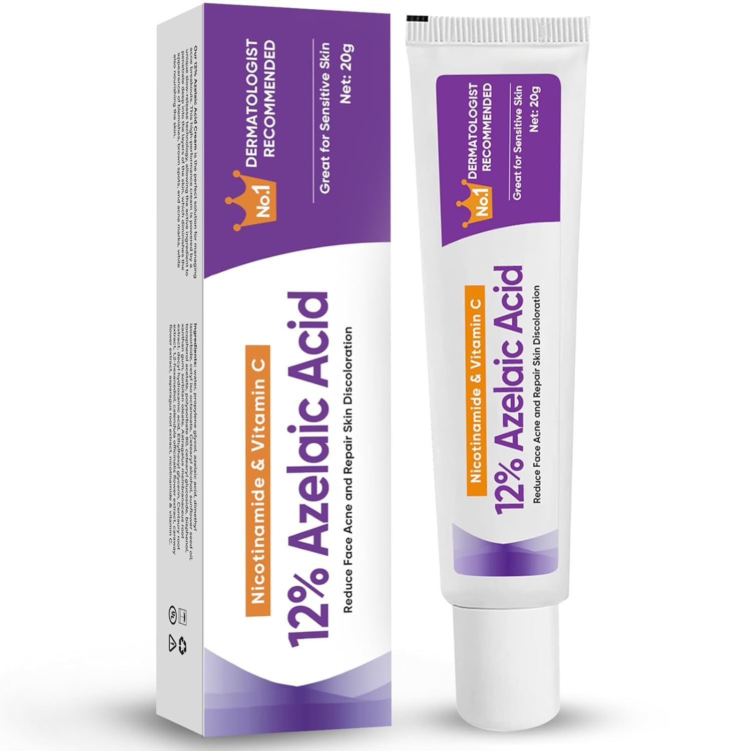 Azelaic Acid Serum, Niacinamide Ointment, Soothing Skin Gel For Fading Acne Scars And Pimples - 4 - CJ