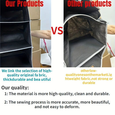 Car Multi - Pocket Trunk Organizer Large Capacity Folding Storage Bag Trunk Stowing And Tidying Trunk Organizer Car Accessories - 5 - CJ