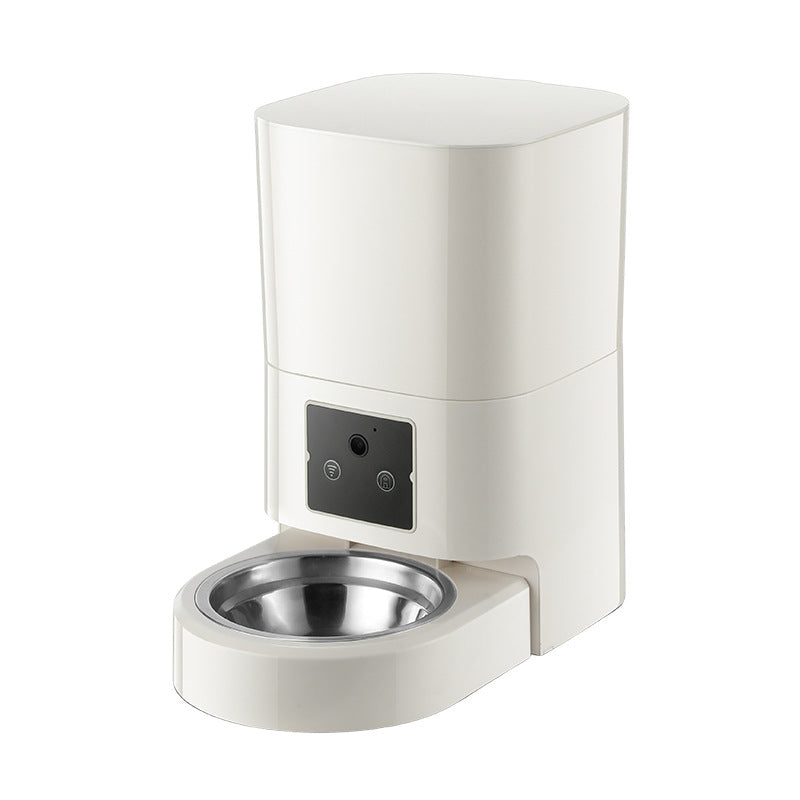 Timing Quantitative Remote Control Automatic Pet Feeder Cat Food Dog Food Intelligent Feeding Machine - 0 - CJ