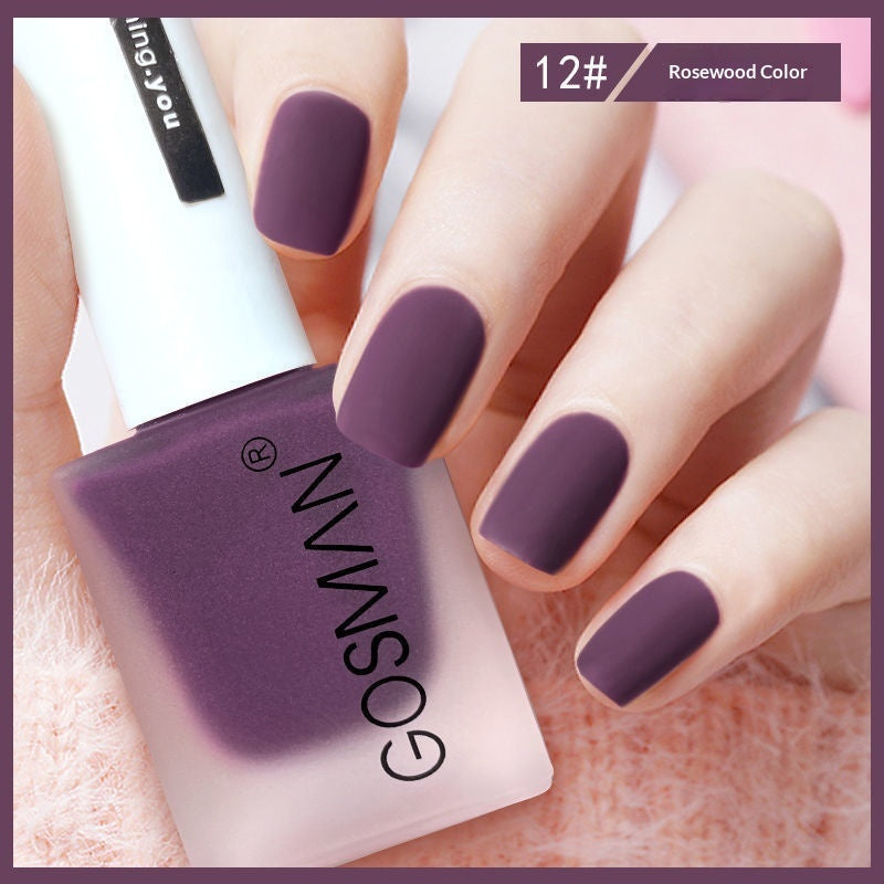 Quick - dry Matte Nail Polish, Non - peel - 0 - CJ