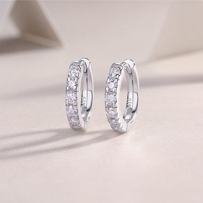 1Summer Iced Tea - Fashionable And Luxurious Diamond Jewelry Set With Moissanite S925 Sterling Silver And Platinum - plated Stud Earrings Prohibit TikTok sales - 5 - cjdropshipping