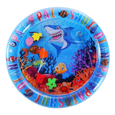 Extra Large Thick Ocean Fish Crawling Water Mat Toy Pet Cushion - 0 - CJ