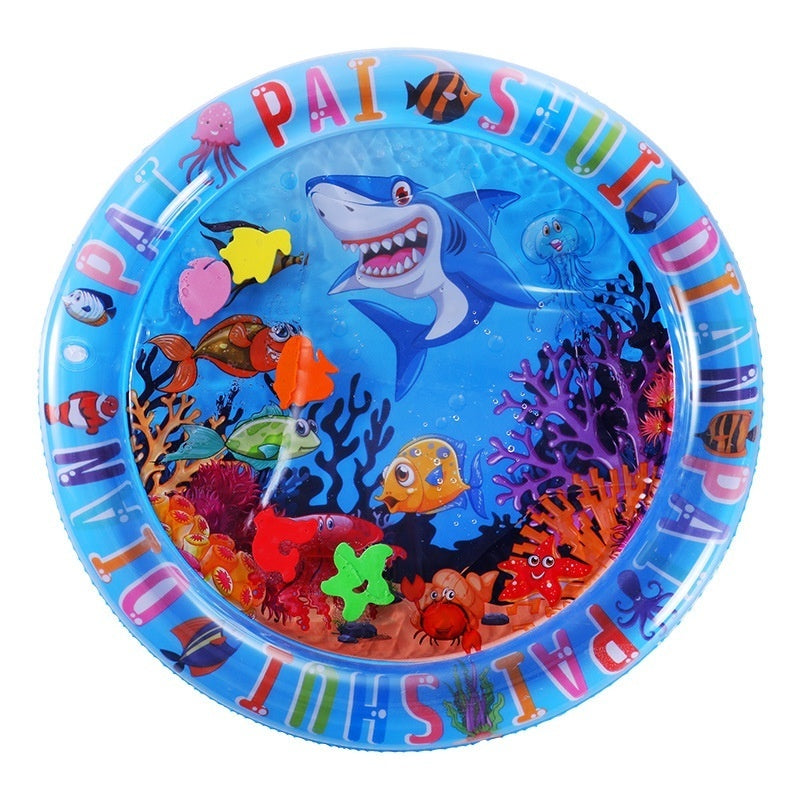 Extra Large Thick Ocean Fish Crawling Water Mat Toy Pet Cushion - 0 - CJ