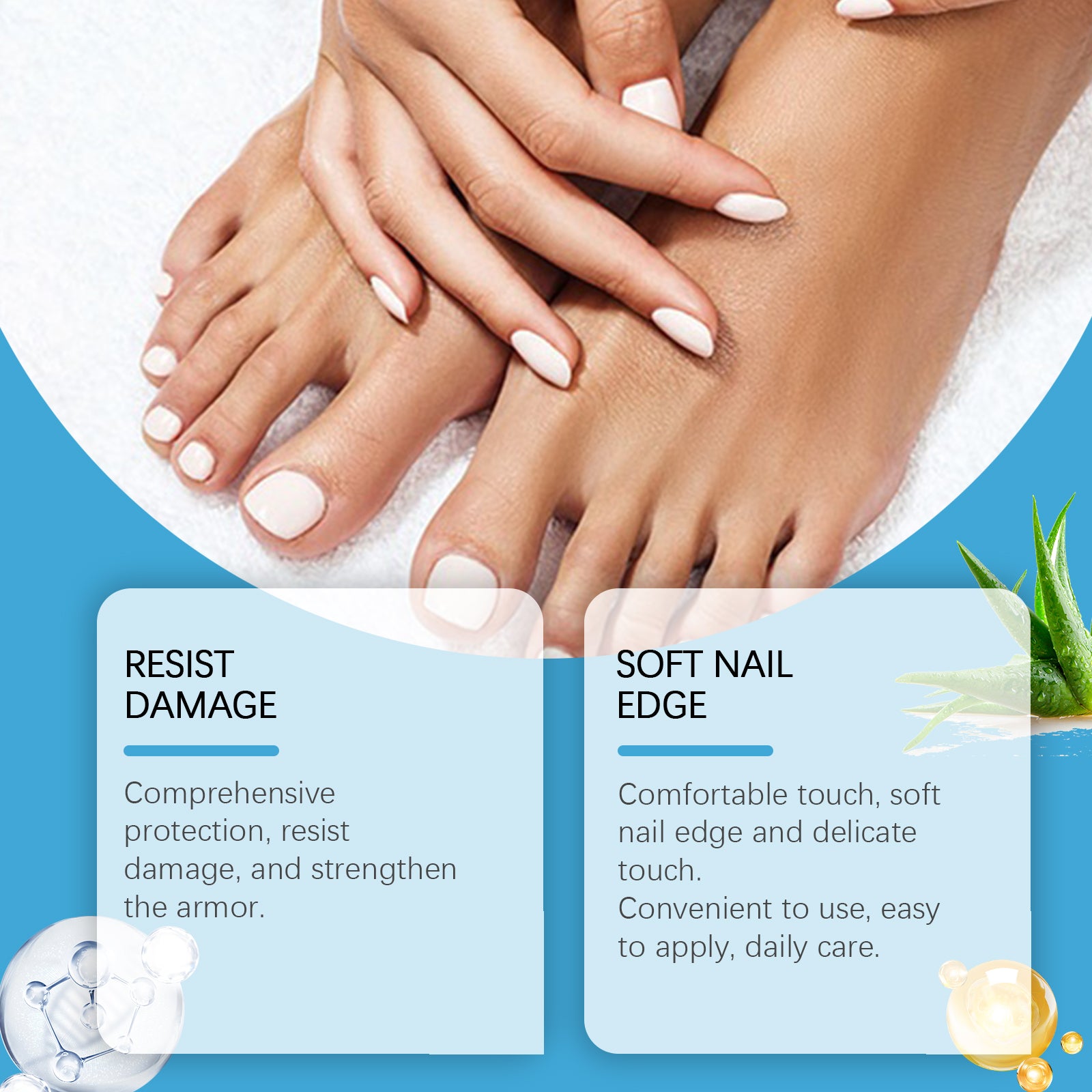 Wiyun Toenail Care Cream, Soft Toenail Care Cream Mild Toenail Repair Cream - 5 - CJ