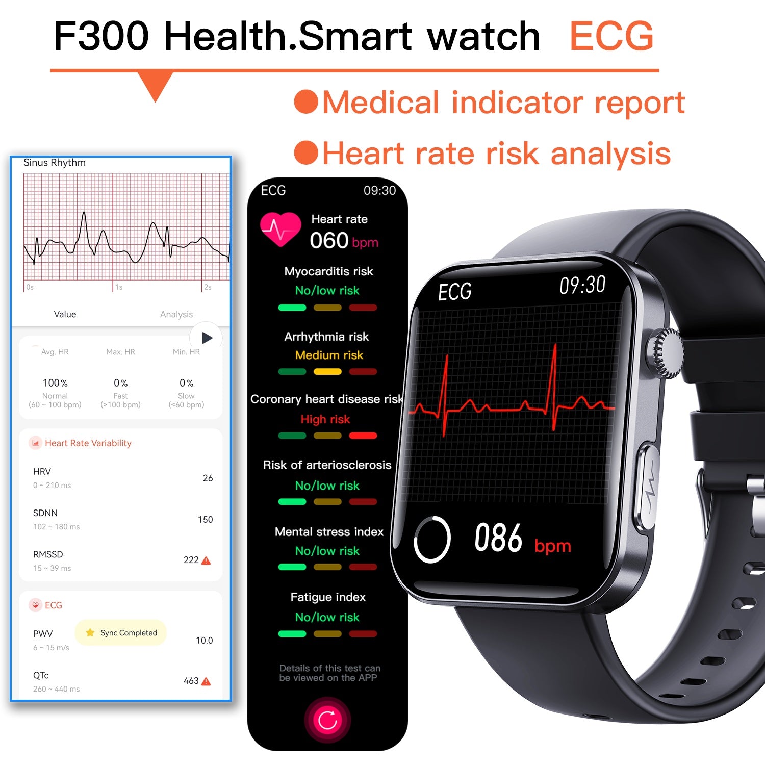 Smart Watch For Men Women Healthy Mornitoring Ips Screen Fitness Tracker With Bluetooth Call  IP67 Waterproof Heart Rate Sleep SpO2 Monitor Pedometer Multiple Sports 7 Days Battery Life - 5 - CJ