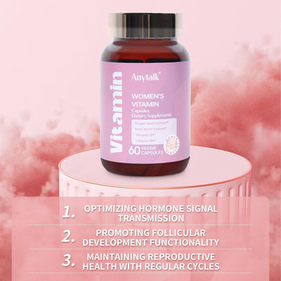 Women's Multivitamin, Multidimensional Mineral Supplement, Revitalizes Energy, Improves Mood, Nourishes Hair, Skin And Nails - 5 - CJ