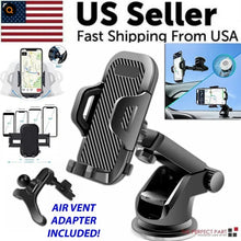 360Universal Mount Holder Car Stand Windshield For Mobile Cell Phone GPS - 5 - CJ