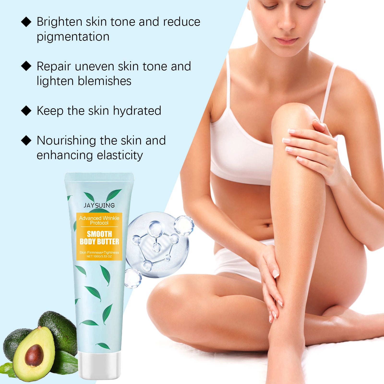 Jaysuing Anti - Wrinkle Firming Brightening Body Lotion Firming Whitening Skin Hydrating Moisturizing And Refreshing Body Lotion - 5 - CJ