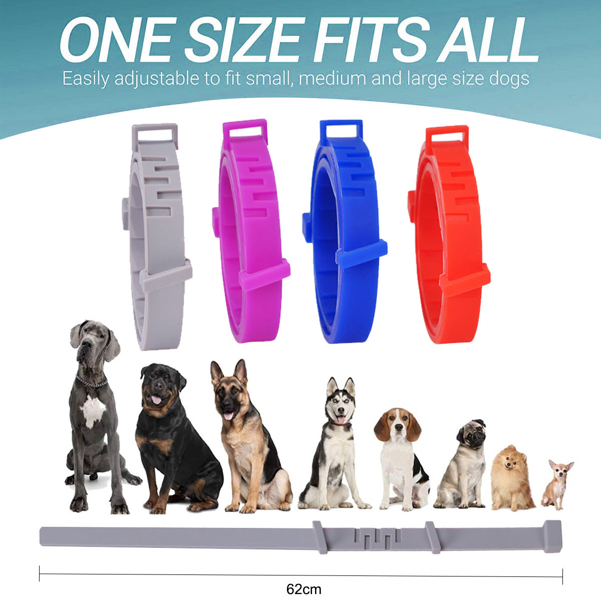 Anti - flea Pet Supplies Cat Dog Collar - 0 - CJ
