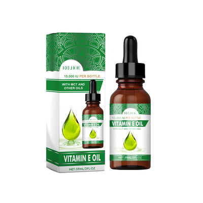 EELHOE Vitamin E Oil Repair Perm Damage Dry Frizz Moisturizing Skin Care Multi - Active Essential Oil - 5 - CJ