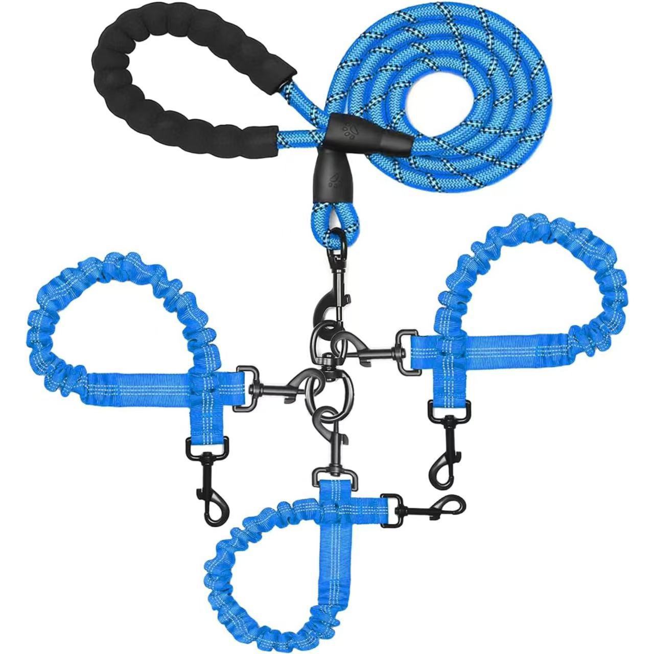 Adjustable High Elasticity Glow - in - the - Dark Anti - Tangle Dog Leash - 0 - CJ