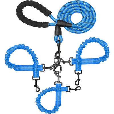 Adjustable High Elasticity Glow - in - the - Dark Anti - Tangle Dog Leash - 0 - CJ