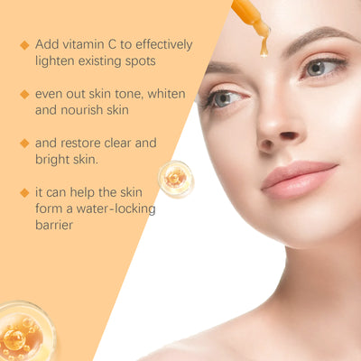 Hoygi Vitamin C Facial Essence, Moisturizing, Hydrating, Brightening, Moisturizing, Anti - Wrinkle And Firming Facial Care Essential Oil - 5 - CJ